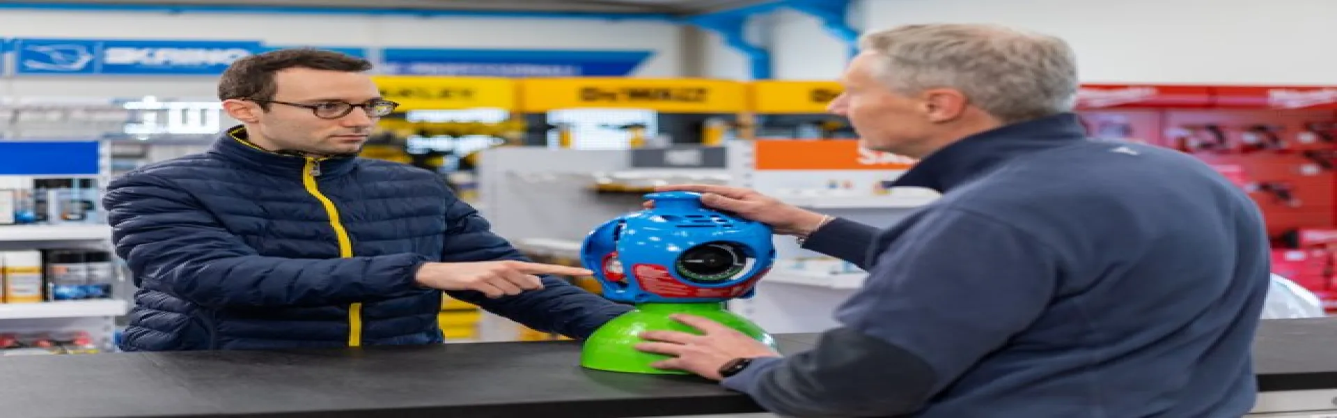 Démonstration EXELTOP™ chez un distributeur d'Air Liquide