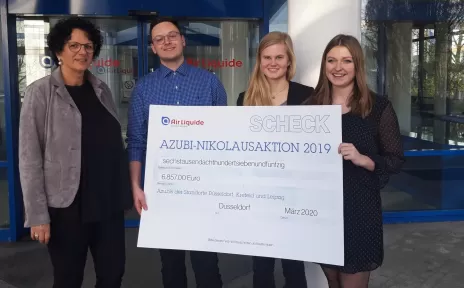 Carbagas spendet für Kinderhospiz-Stiftung