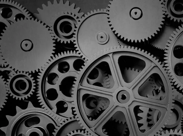 Metall-Zahnräder-Schwarzoxidieren