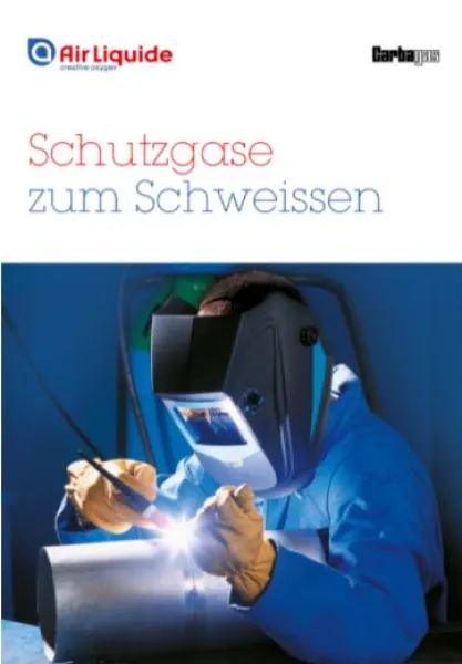 Broschüre Schutzgase zum Schweissen