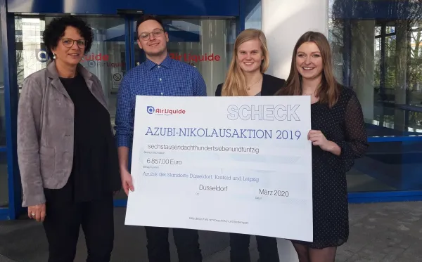 Carbagas spendet für Kinderhospiz-Stiftung