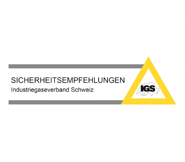 Sicherheitsempfehlungen des Industriegaseverbands Schweiz IGS
